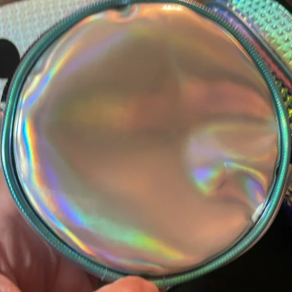 Sequin Smiley Face Bag from Justice 3 piece set NWT holographic - Picture 10 of 10